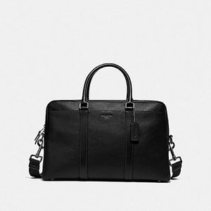 COACH MEN BLACK TREKKER CARRYALL